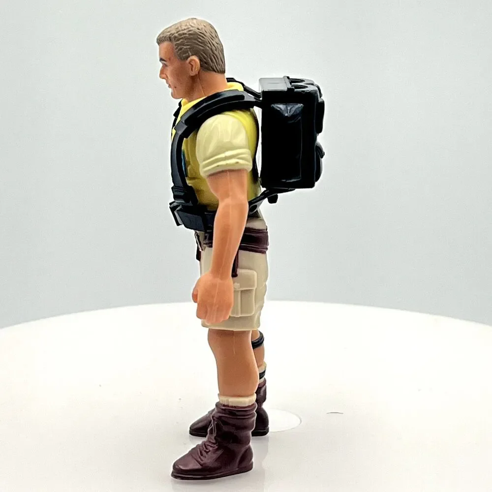 VTG 1993 Jurassic Park Kenner Series 1 Robert Muldoon Action Figure W/Dinosaur
